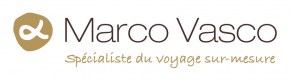 Logo Marco Vasco, spécialiste voyage sur-mesure.