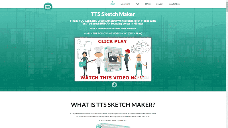 tts sketch maker